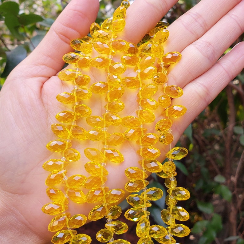U Pick Top Quality Czech Top Drilled 12mm Teardrop Pear Briolette Crystal Faceted Loose Pendant Beads for Jewelry Craft Charm Making CCT2