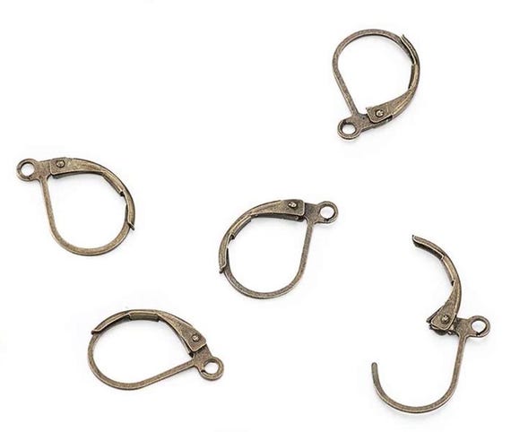 Monachelle Per Orecchini Ganci Orecchini 200 Pezzi Argento 925 - Foto 6