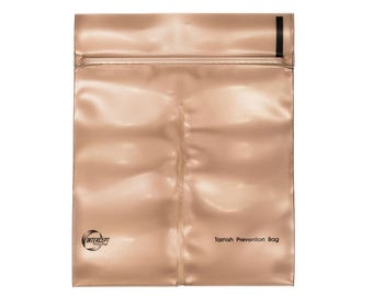 10pcs 4 Inch Anti Tarnish Center Seal Zip Lock Bags for Jewelry Storage Care Metal Tarnish Prevention Protect Gold Silver Brass Copper Steel