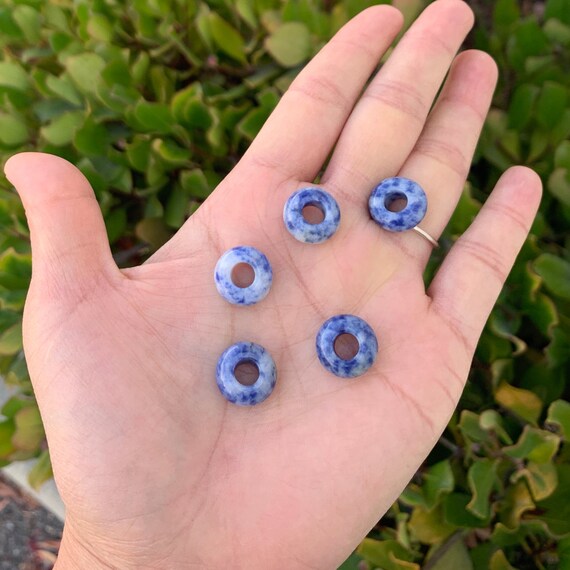 Blue Sodalite Matte Round Smooth Stone Beads - 4mm 6mm 8mm 10mm Bulk Lot