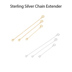 5 Sterling Silver Chain Extender