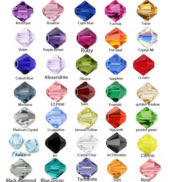 Free shipping 100-500pcs Crystal 4mm 5301# Bicone Beads YOU Pick color Free shipping 100-500pcs Crystal 4mm 5301# Bicone Beads YOU Pick color