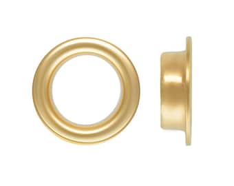 20pcs Adabele Real 1/20 14K Gold Filled Small Tiny Bead Grommet Eyelet Rivet Designed For Beads with 2mm Hole Non Tarnish Jewelry Making