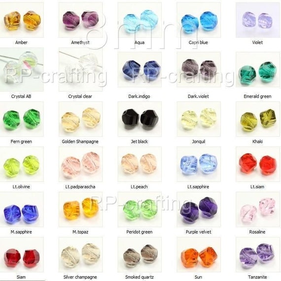 U Pick 100pc Top Quality Austria bicone crystal bead 3mm for Swarovski 5301//5328