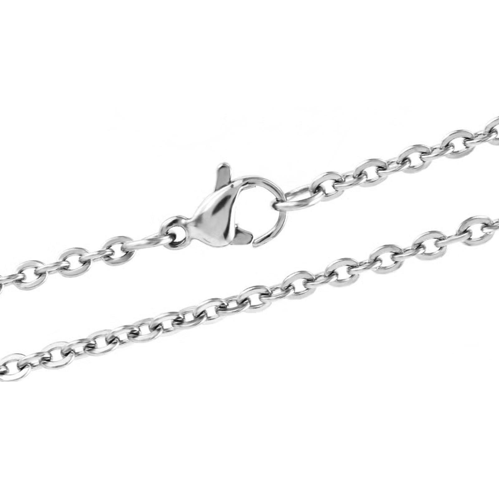 【2plan】24FW★ [LAN ARCHIVE] Squad Surgical Chain Necklace 2PLAN