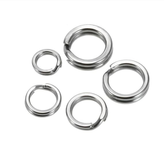Coppia Anelli Per Tracolla Porta Bebè In Acciaio Inox 7,6 Cm - Premium, Rivestimento Continuo
