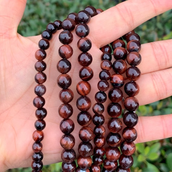 Gorgeous Brown Tiger Eye Gemstones Strand (8mm) - On sale Now