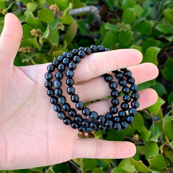 [Earth] Eco-Friendly Gemstone 6mm Beads Bracelet