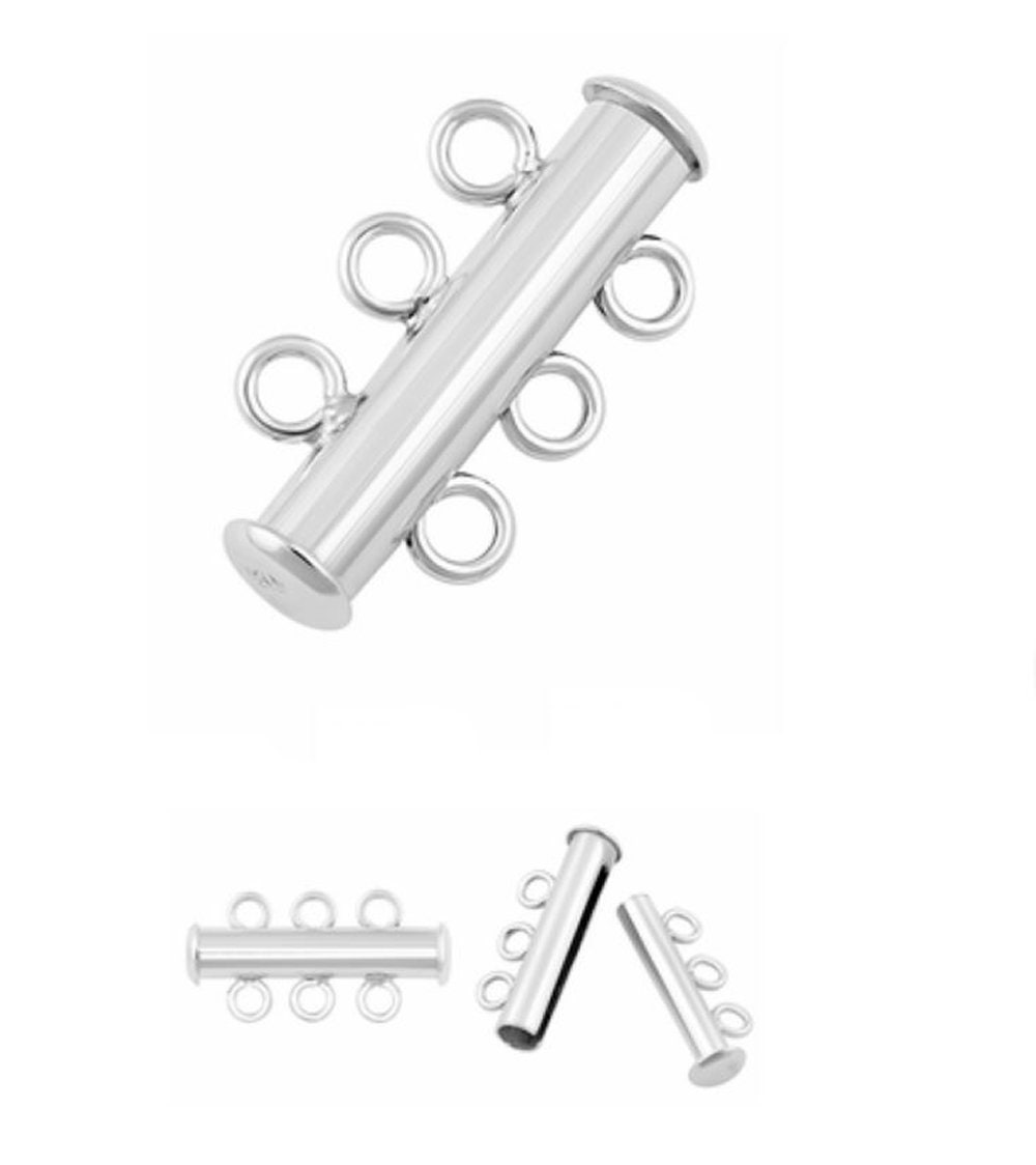 Jewelry Clasp types for making necklaces and bracelets by StudioLangeron.  More New Sterling Silver suppl…