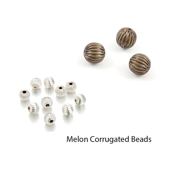 100 Perline Distanziatrici Cristallo Trasparente 6 Mm Placcate - Foto 7