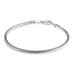 Pick 1pc Authentic 925 Sterling Silver 7 7.5 8 8.5 18 20 22 24 inch 3mm Snake Chain Bracelet Necklace Fit Pandora All Other Charm Beads 