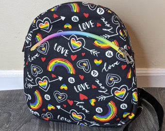 Love is Love, Rainbow Mini Backpack