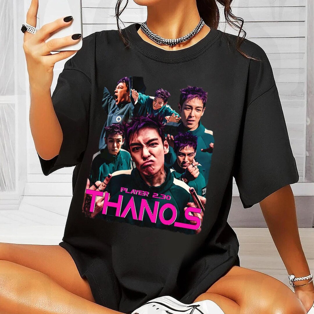 Choi Seung-hyun Bootleg Graphic T-shirt, K-pop Fan Apparel, T.O.P ...