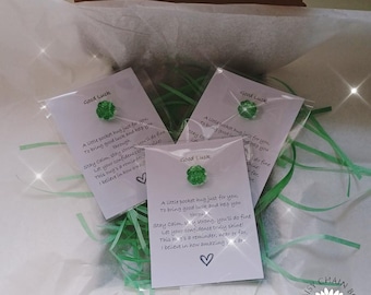 Good Luck Pocket Hug – Four Leaf Clover Keepsake