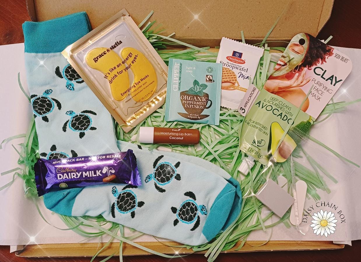 Green Gift Box – The Perfect Pamper Treat! - Birthday/Friendship Gift