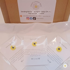 Taschenumarmung - Sonnenblumen-Mut-Andenken-Inspirational Geschenk-Stärke & Positivität Token-Thinking of You-Freundschaft Geschenk-Angst Unterstützung Geschenk