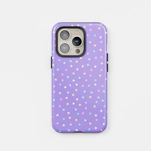 Pastel Star Magic Phone Case | Kawaii Celestial Aesthetic for iPhone & Samsung
