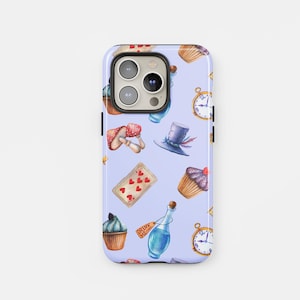 Whimsical Wonderland Phone Case | Alice-Inspired Design for iPhone and Samsung