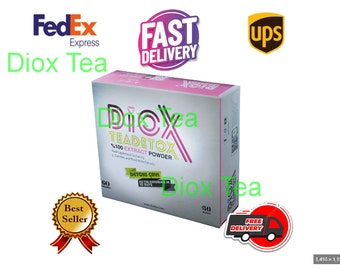 Kruidenthee (Diox Tea), Metabolism Booster, 100% effectieve thee, maximale efficiëntie, snel schip