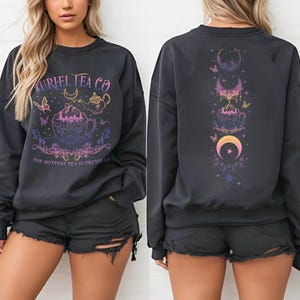 Suriel Tea Co Sweatshirt,A Court Of Thorns and Roses,SJM Merch,Bookish Sweatshirt,ACOTAR Suriel Tea Hoodie,Velaris Hoodie,ana2045