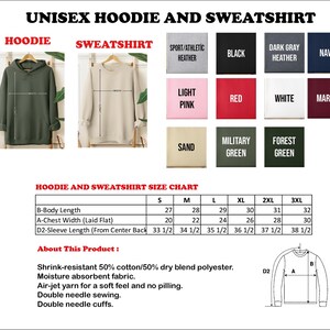 the hoodie hoodie hoodie and sweatshirt sizes chart
