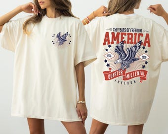 Comfort Colors USA 250 Tshirt, Independence Day Shirt, Celebrate 250th Anniversary Tee, 4th of July,