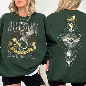 Quest Squad Sweatshirt,Onyx Storm Hoodie,Fourth Wing,Xaden Riorson, Ridoc Romantasy Fan Sweat,Dragon Rider, Bookish Hoodie,ana1794