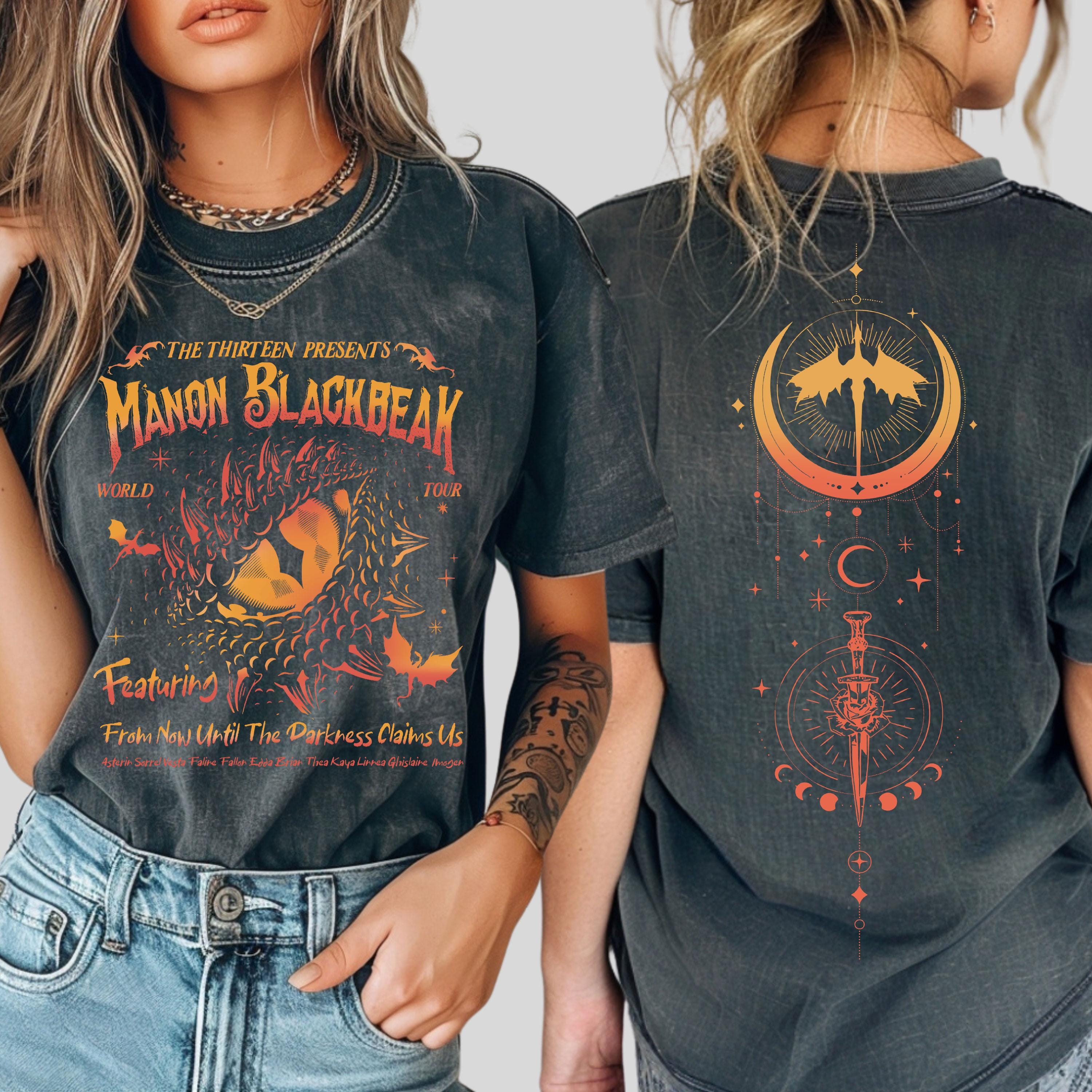 Manon Blackbeak We Are Thirteen Throne Of Glass Tshirt,Sarah J Maas Tee,SJM Merch, Manon Shirt Bookstagram Tshirt, Booktok Shirt,ana1136