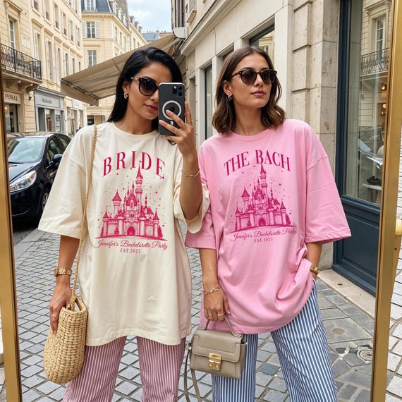 Comfort Colors Personalized Bride Tshirt,The Bach Club Shirt,Magic Castle Wedding Tee, Bachelorette Party 2025,ana2483