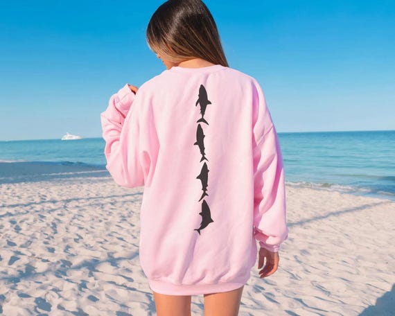 Shark Sweatshirt,Save The Ocean Marine Biologist Gift, Respect The Locals Shark Hoodie,Gifted For Daughter Nature Sweat,Beach Tee,ana1952