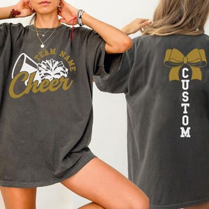 Custom Cheer T-Shirt: Team Name and Mascot Tshirt,ana2106