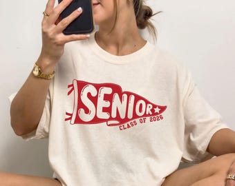Comfort Colors Senior 2026 Tshirt,High School Senior,Class of 2026 Senior Shirt,High School Graduation Tee,Vintage Senior Tshirt,ana2123