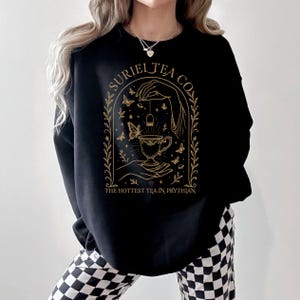 Suriel Tea Co Sweatshirt,ACOTAR Suriel Tea Hoodie,Velaris Hoodie,A Court Of Thorns and Roses,SJM Merch,Bookish Sweatshirt,ana2041