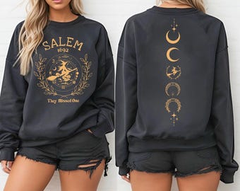Salem They Missed One Sweatshirt,Halloween Hoodie,Witch Sweatshirt, Salem Witch Shirt, Salem 1692 Shirt, Salem Witch Trials Tee,ana2017
