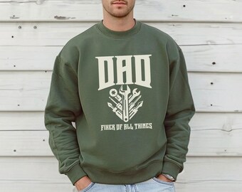 Dad Fixer Of All Things Sweatshirt,Patriotic Dad Hoodie,American Dad Gift,Fathers Day Gift,Best Dad Ever,Dad Life Sweatshirt,ana1878