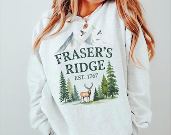 Fraser's Ridge Sweatshirt, North Carolina Hoodie, Outlander Sweater,ana2572