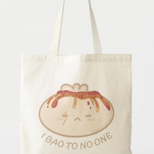 Bao Cotton Tote Bag | 5 Designs