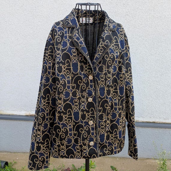 Vintage Blazer size L, EU40, Office Jacket for Women