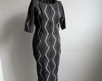 Vestido ajustado tipo suéter Karen Millen, talla M EU36
