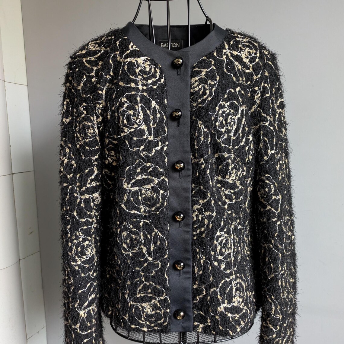 Vintage Blazer size S, EU36, Floral Jacket, foto 2 di 5