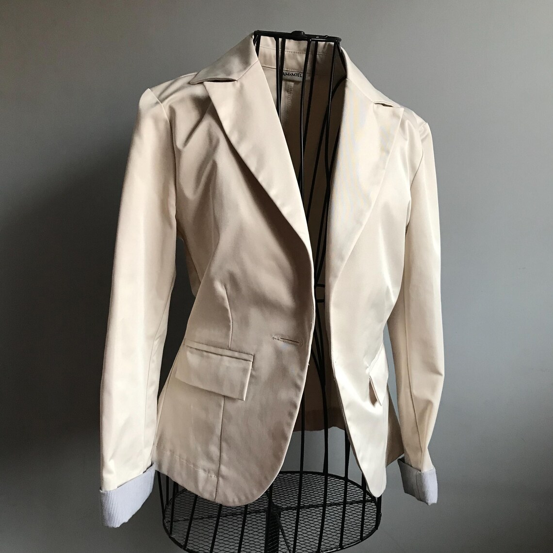 Vintage Blazer size EU34, Fitted Office Jacket for Women, foto 2 di 5