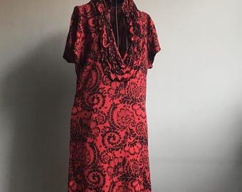 strapless open back dress Fat Face Red Floral Dress  OWNI