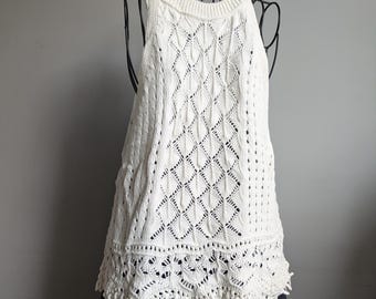 Frauen Tank Top, Vintage Sommer Kleidung, Tank Top, EU 38-40