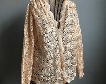 Vintage Transparent Blouse size EU38