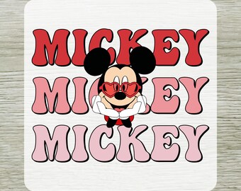 Mickey Mouse DTF Transfer, Disney Vacation T-Shirt Design Ready To Press