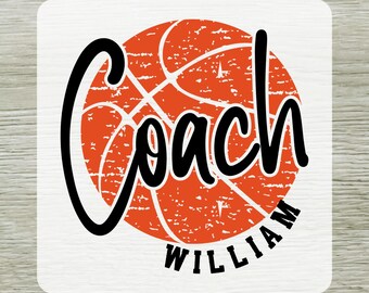 Custom Basketball Coach DTF Transfer: Ready To Press