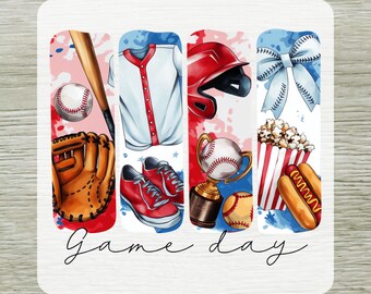 Watercolor Baseball Game Day DTF Transfer Ready To Press, Cheer Mama Baseball Heat Press Transfers