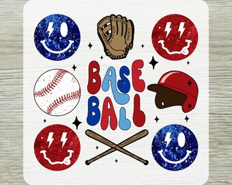 Baseball Glitter DTF Transfer Ready To Press, Game Day Baseball Heat Press Iron on, Baseball Mom DTF Transfers for Shirts