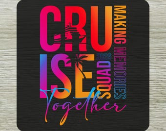 Cruise Squad 2026 DTF Transfer: Family Cruise Making Memories Together Ready to Press