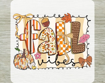 Preppy Fall Vibes DTF Transfer, Floral Pumpkin Autumn Bow Ready To Press, Pumpkin Season Shirt Design Iron-on